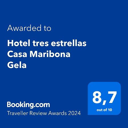 Hotel Tres Estrellas Casa Maribona Gela El Puente  Exteriér fotografie
