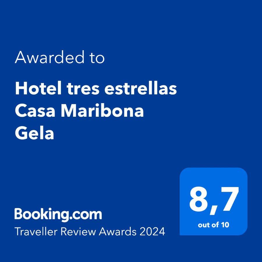 Hotel Tres Estrellas Casa Maribona Gela El Puente  Exteriér fotografie